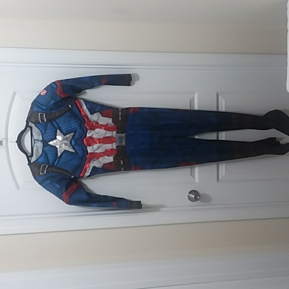 Kids Avengers Captain America Halloween Costume